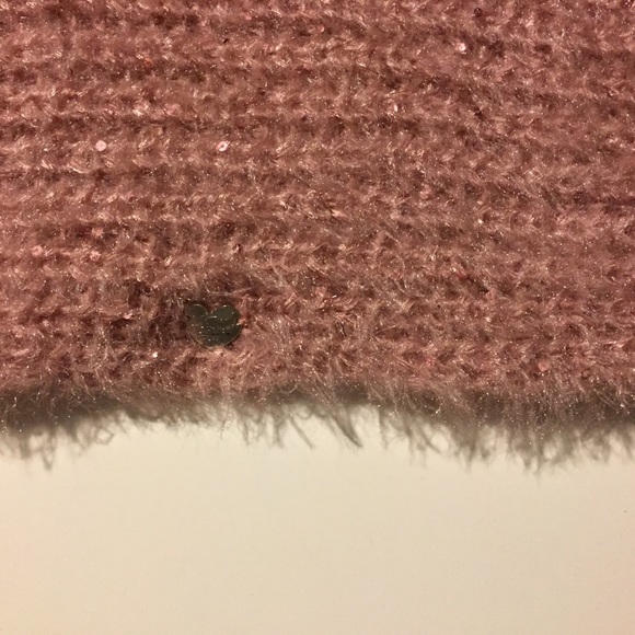 💕 NEW NWT Betsey Johnson cowl infinity pink scarf - Picture 6 of 8